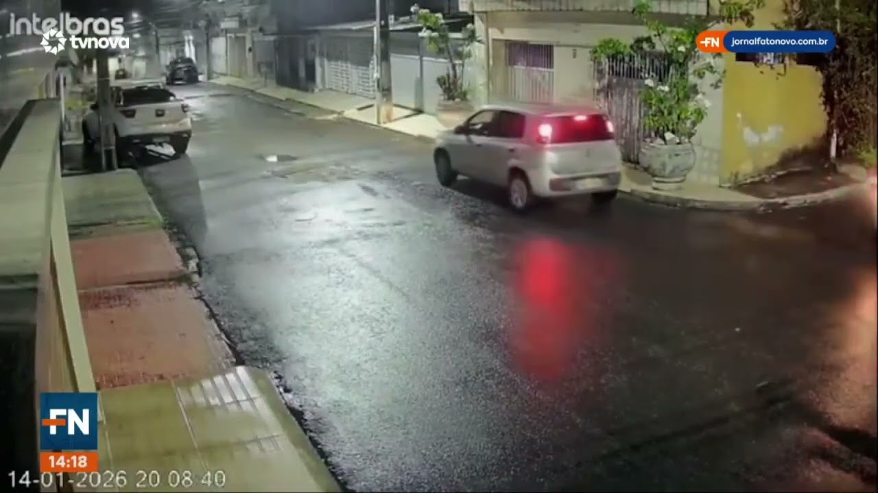 Câmeras de segurança flagram assalto a mão armada em Paulista | 