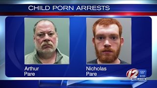 Father, Son Arrested on Child Porn Charges