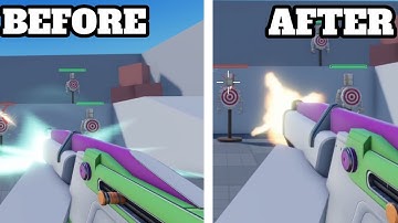 How to change the muzzle of Roblox fps Template