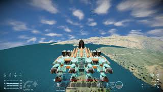 Space engineers Droppod V2 test
