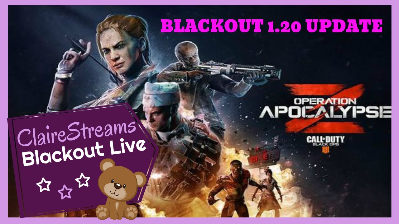COD BLACKOUT LIVESTREAM | *NEW* 1.21 UPDATE APOCALYPSE Z | 21/7/2019