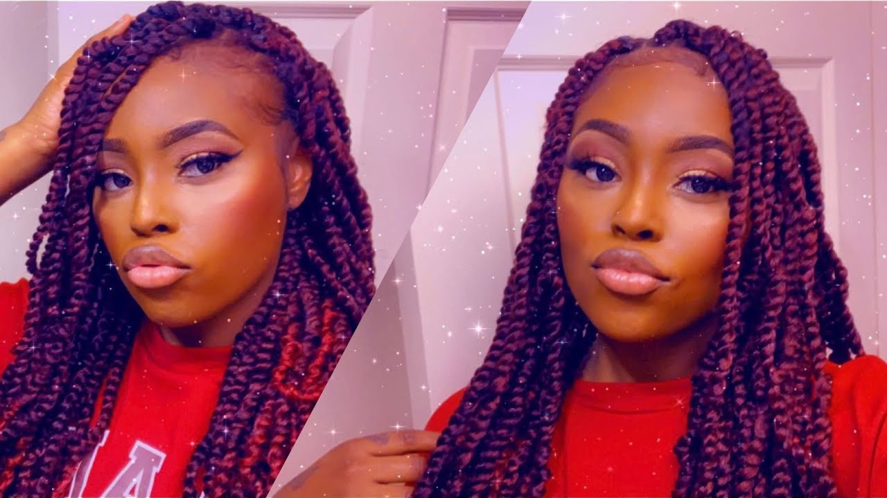 Amazon YOROSTAR Passion Twist Hair Review & Tutorial T1B/BUG