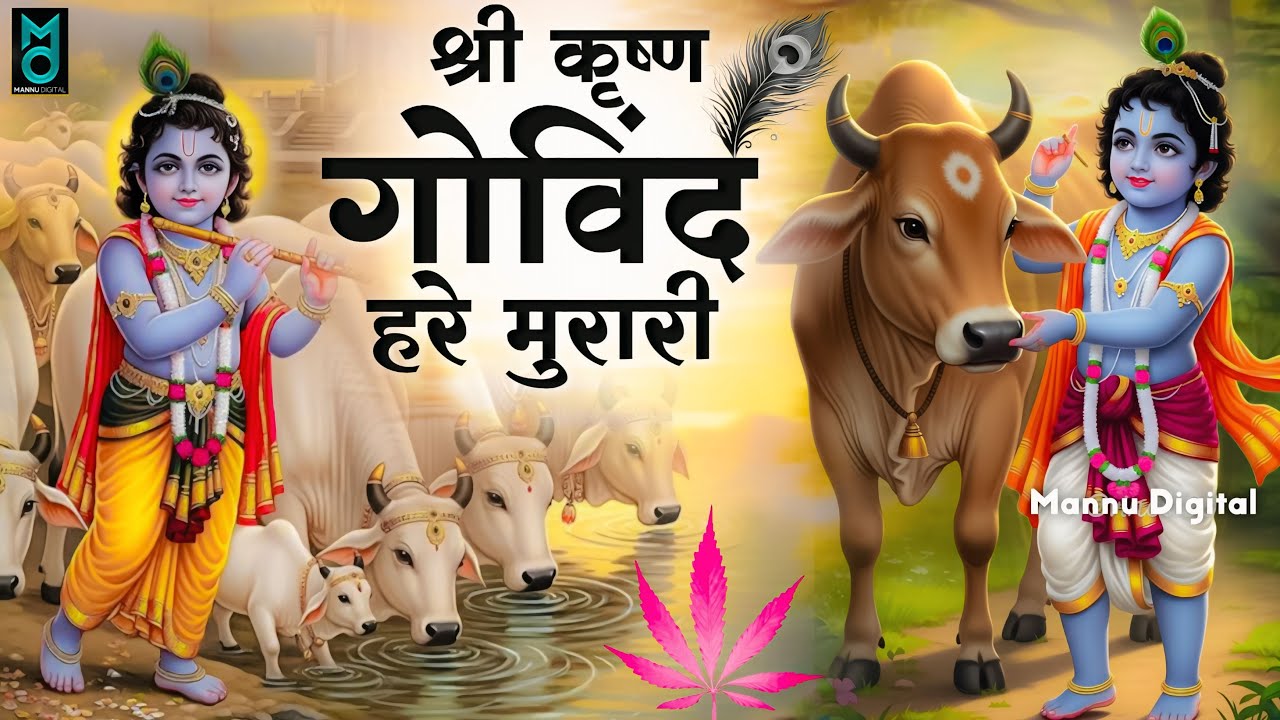 श्री कृष्ण गोविंद हरे मुरारी | KRISHNA BHAJAN 2025 ( FULL SONG) Shri Krishna Govind Hare Murari