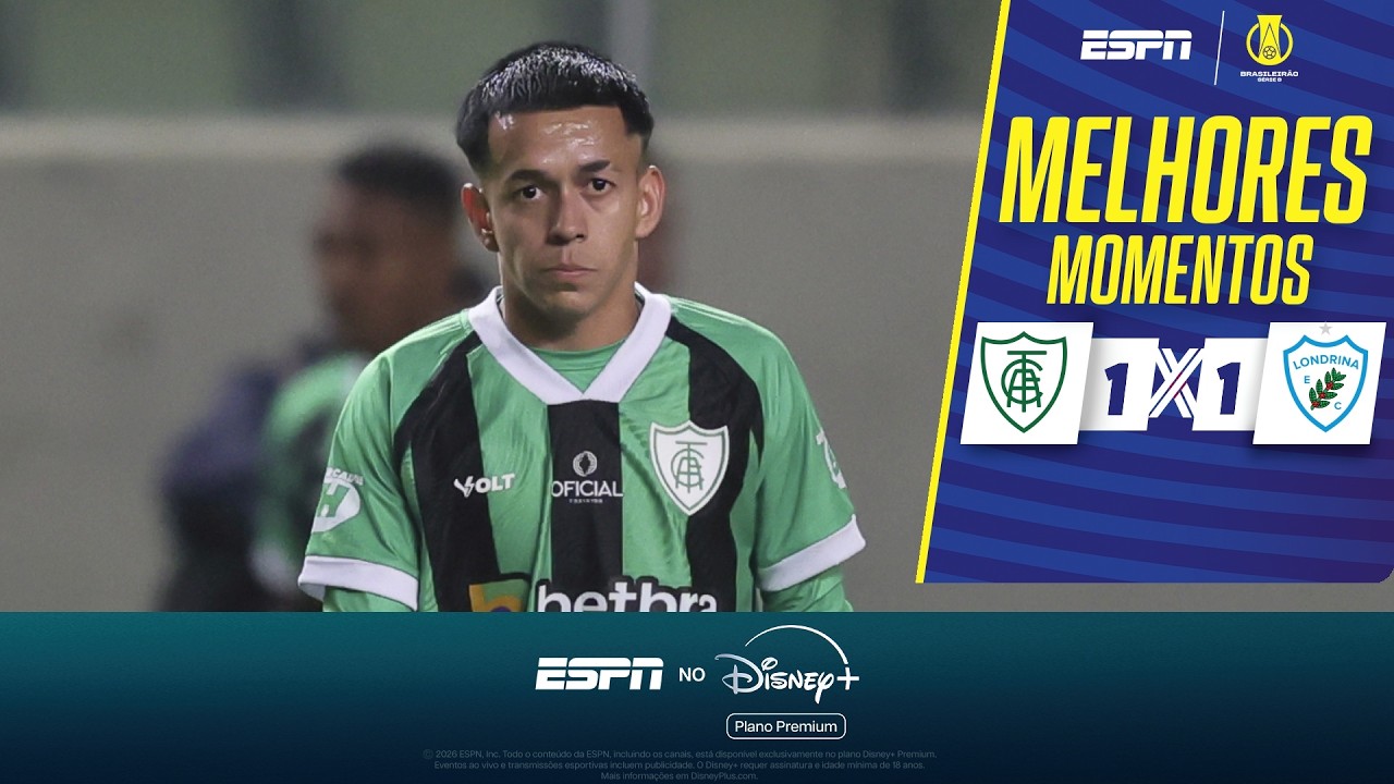 América Mineiro 1–1 Londrina full highlights