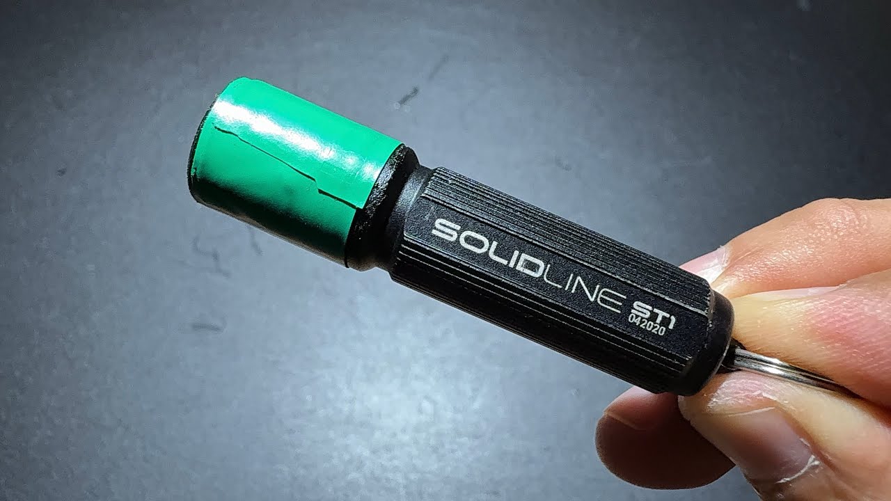 LED LENSER SOLIDLINE ST1 ยืม ไฟฉายพวงกุญแจ