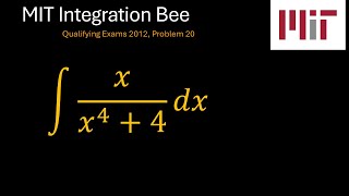 MIT 2012 Integration Bee Qualifying Exams, Problem  20