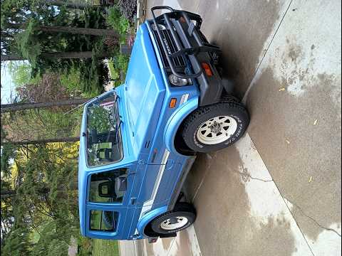 1986 Suzuki Samurai, selling my toy 4x4