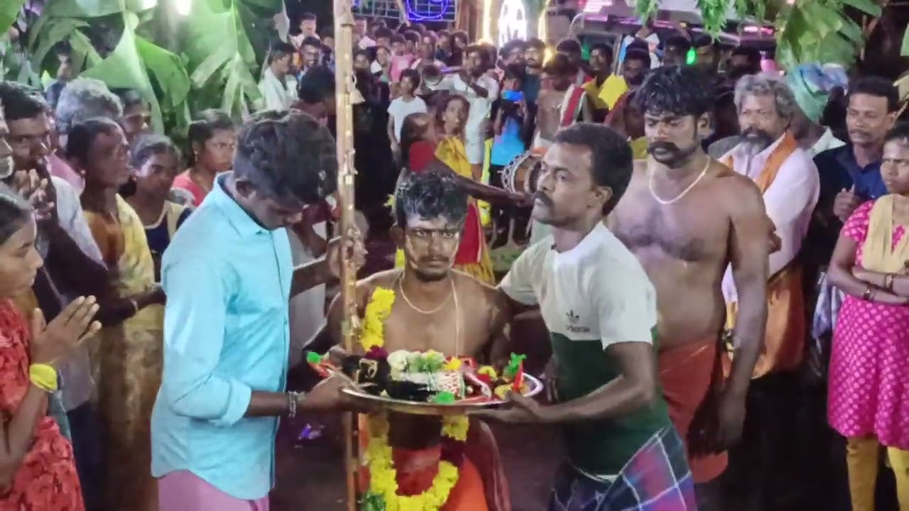 Melamangalam... ஶ்ரீபொன்கருப்பசாமி கோவிலுக்கு நேமிக்கம் செலுத்துதல்.....🙏