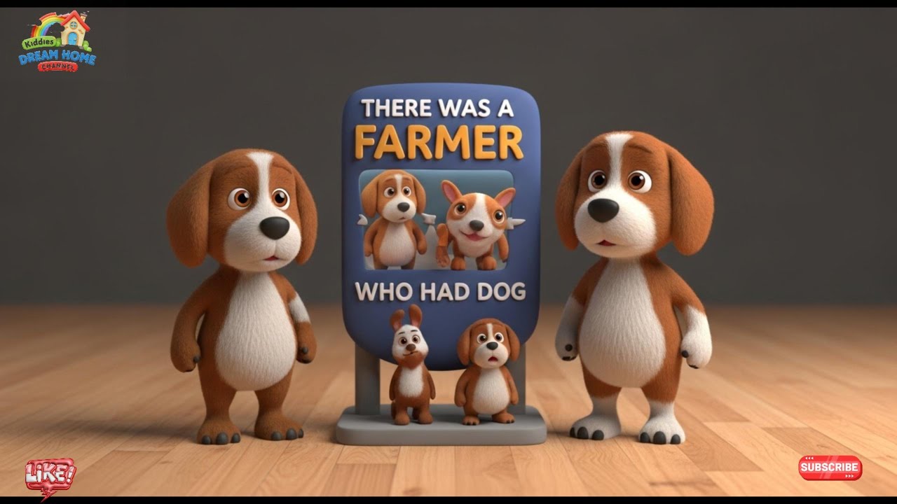 “There Was a Farmer Who Had a Dog-Nursery Rhymes for kids