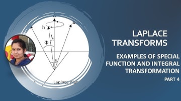 Laplace transform || Examples-5.4 || Special functions and Integral Transformation B.Sc.2nd Year