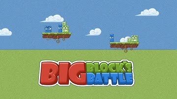 Big blocks battle walkthrough - all levels.