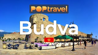 BUDVA, Montenegro 🇲🇪- Old Town - 4K 60fps (UHD)