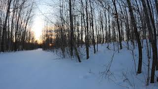 Northern Winter Sunset