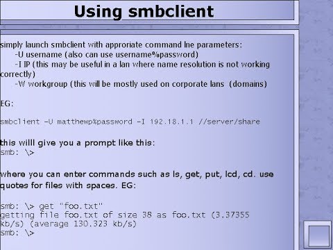 smbClient Lab tutorial Step By Step