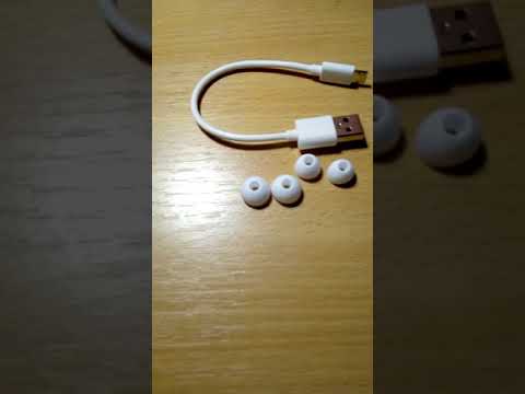 Распаковка блютуз наушников Canyon TBTHS2W