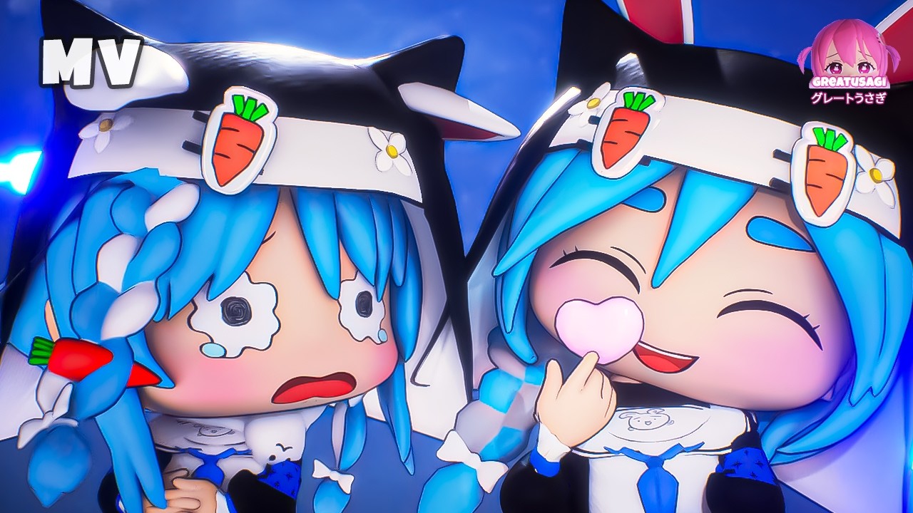 マミーさん、そんなに可愛いと困っちゃうよ？💙Wholesome Cute Animation Song (Funny Nun Story)