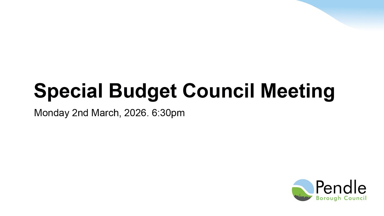 Special Budget Council Meeting - Monday 2nd March, 2026. 6:30pm