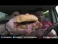 Eating Arby's Smokehouse Pork Belly Sandwich @hodgetwins