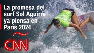 La promesa del surf Sol Aguirre ya piensa en París 2024