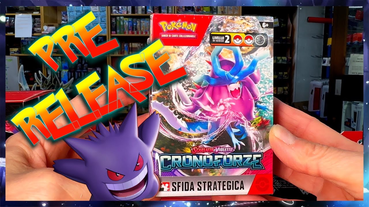 APRO IL PRIMO KIT PRE RELEASE Pokémon CRONOFORZE - YouTube