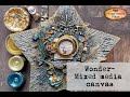 Wonder- Mixed media canvas tutorial for Mixed Media Place DT