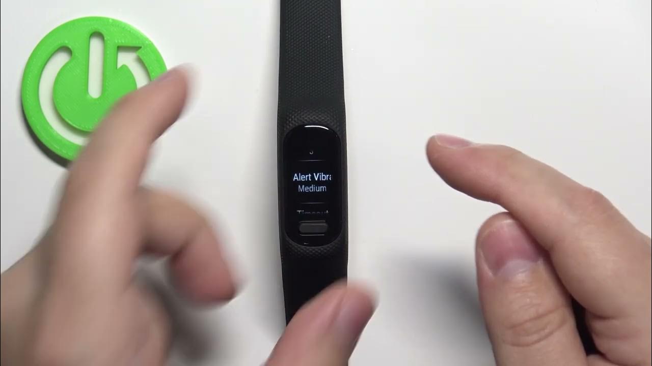 How to Change Vibration Intensity on Garmin Vivosmart 5? YouTube