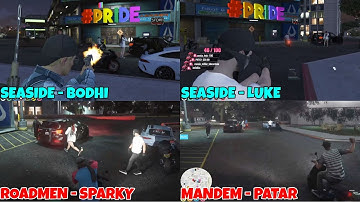 MDM Patar and RDM dressed as Locals and bombs Seaside at UwU Cafe (Multi POVs)| GTA RP NoPixel 3.0