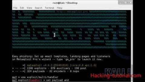 Hacking Android Smartphone Tutorial using Metasploit