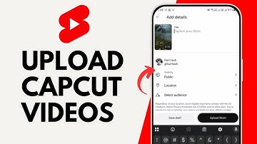 How to Upload CapCut Videos to YouTube Shorts