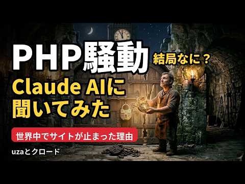 PHP騒動をClaude AIに聞いてみた【世界中でサイトが止まった理由】