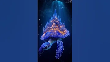 Creative Fanny мультяшки Cute Ai Trending Magic Fantasy Turtle 