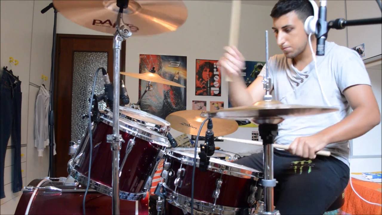 The Doors Break On Through (Drum Cover) YouTube
