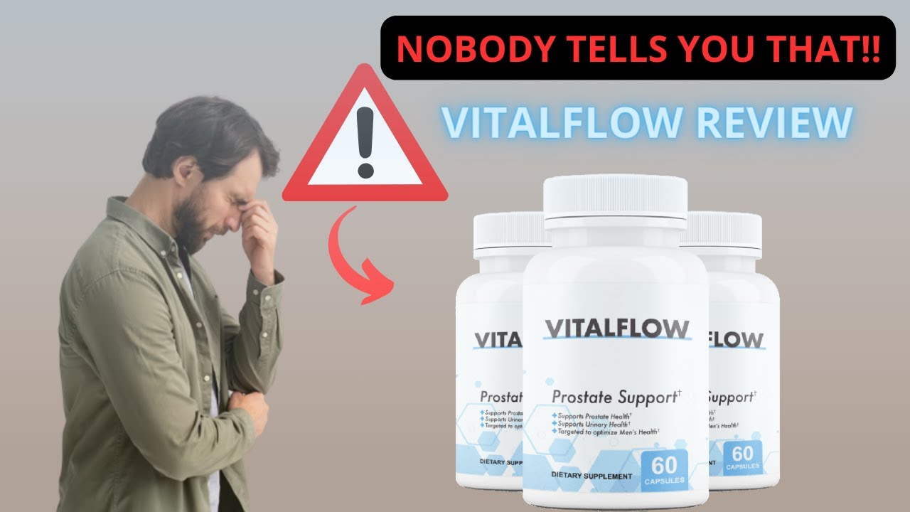 WARNING! Is Vital Flow Worth it? Honest Vital Flow Reviews/ VITALFLOW REVIEW
