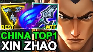 Wild Rift China Top1 Xin Zhao Jungle - Top1 Broken OP Xinzhao Build Runes - Phase Rush Zhao Meta