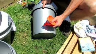 TRG 2012:  1 of 2: How to Build a 5 Gallon Self Wicking Tomato Watering Container