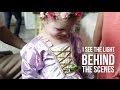 See The Light (Tangled) Behind the Scenes with Claire!