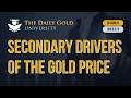 Secondary Drivers of Gold Price (Lesson 1, Video 2/3)