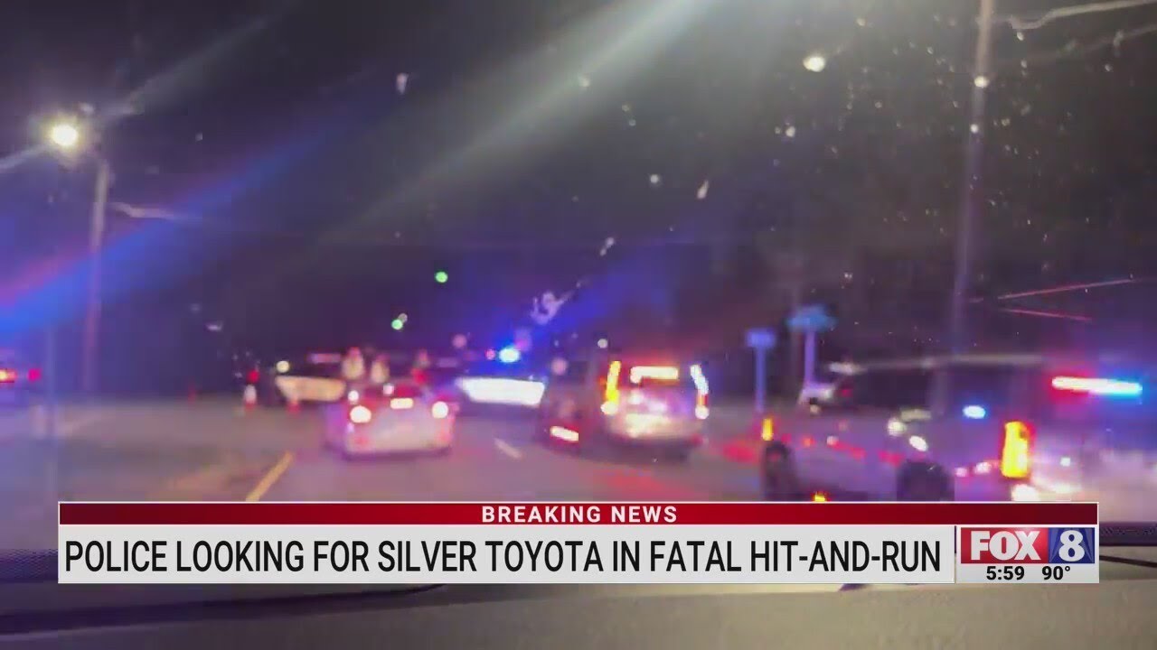 Police looking for silver Toyota in fatal hit-and-run - YouTube