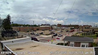 Timelapse Viroqua, WI clouds May 2025 using Reolink RLC-81A