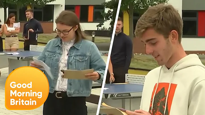 Students Open Their A-Level Results Live on GMB | Good Morning Britain - DayDayNews