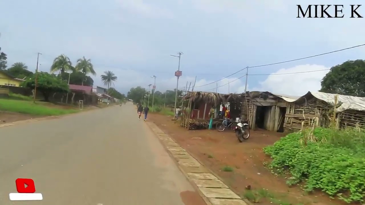 LUNGI, SIERRA LEONE🇸🇱! BIKE RIDE FROM PERIMETER TO TINTAFOR LUNGI