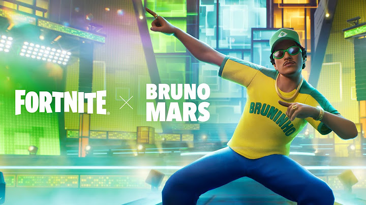Bande-annonce officielle de Fortnite x Bruno Mars