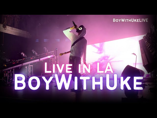 BoyWithUke - Live in LA 2023 (4K FULL CONCERT) The Fonda Theatre class=