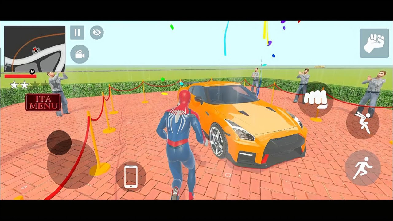 Modified Police Car 🚨 Gangster Life in Indian Streets | Open WorldGame game for android ❤️    