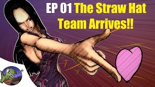 One Piece Burning Blood \/ EP 01 The Straw Hat Team Arrives!!