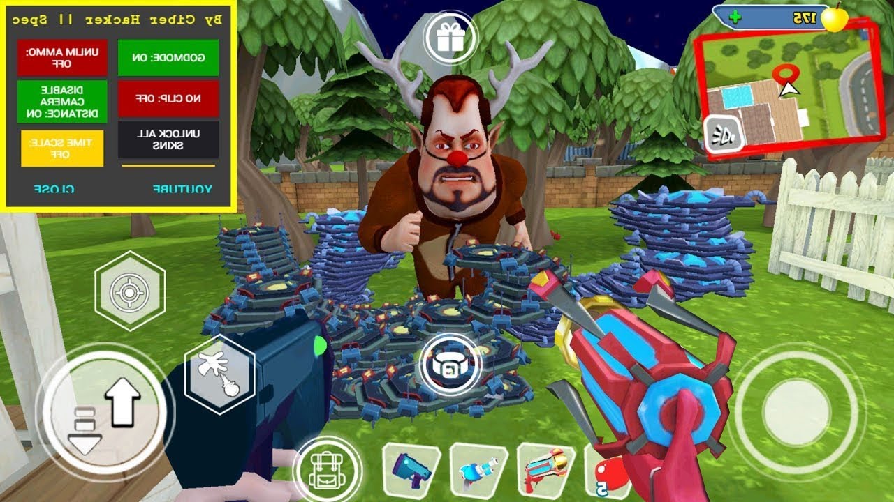 Dark Riddle New Year 2022 (Skins Rudolph) - Funny Gameplay Walkthrough Part 24