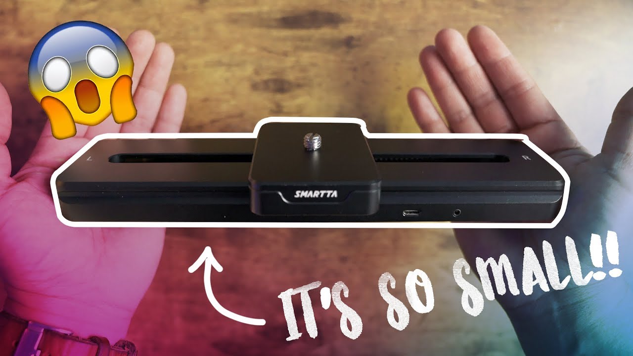 SliderMini 2: Ultra Portable Smooth Camera Slider by Smartta