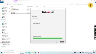 Mastercam 2023 installation with crack!! #mastercamtutorials #crack #installation 