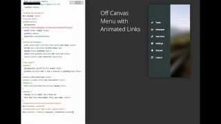 Canvas Menu with CSS Animated Links (уроки по HTML,Canvas) screenshot 3
