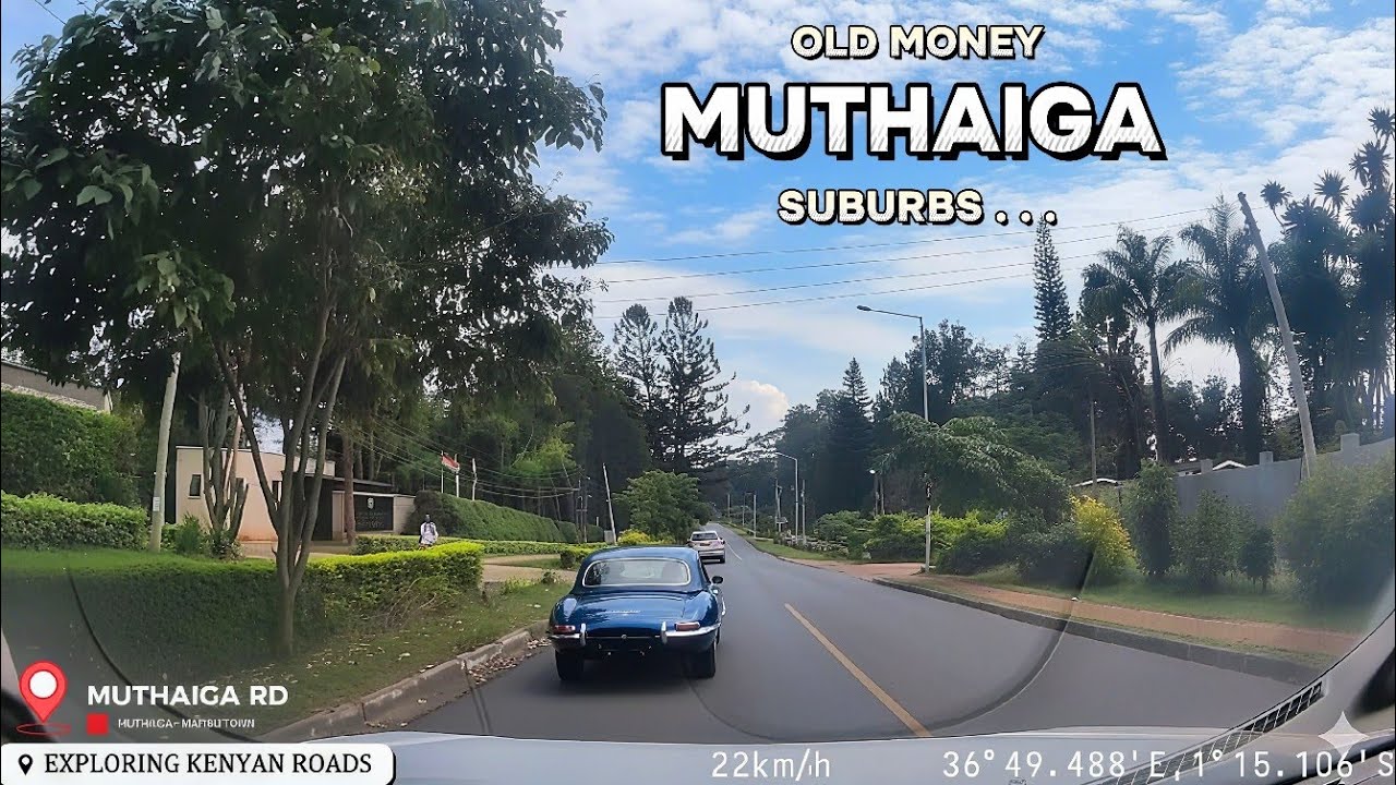 Muthaiga Estate Tour || Kiambu - Limuru Road Trip p2 || Muthaiga Estate to Kiambu Town